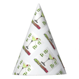 アップルティーニアップルマリティーニカクテルレシピ パーティーハット