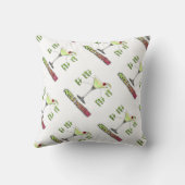 アップルティーニアップルマリティーニレシピアート クッション (裏面)