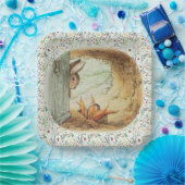 アップルデップライウサギ ペーパープレート (パーティー)