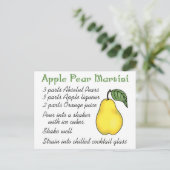 アップルナセマルティーニ ポストカード (スタンド正面)