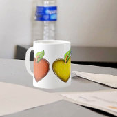 アップルハート先生のギフトマグ コーヒーマグカップ