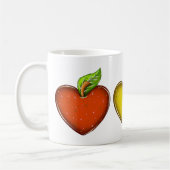 アップルハート先生のギフトマグ コーヒーマグカップ (左)