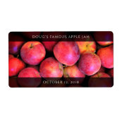 アップルバター ラベル (正面)