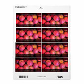 アップルバター ラベル (フルシート)