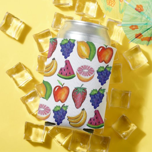 アップルバナナレモンライムぶどうベリー果実サラダ 缶クーラー (インサイチュ 夏)