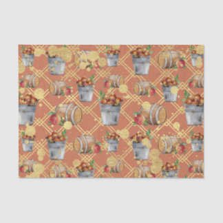 アップルバレル(デザイン8黄/オレンジ系) 薄葉紙