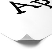 アップルパイが大好き ポスター (角)