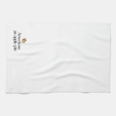 アップルパイとしてアメリカ人 キッチンタオル (横)