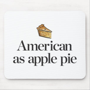 アップルパイとしてアメリカ人 マウスパッド