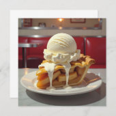 アップルパイとバニラアイスクリームat Diner (正面/裏面)
