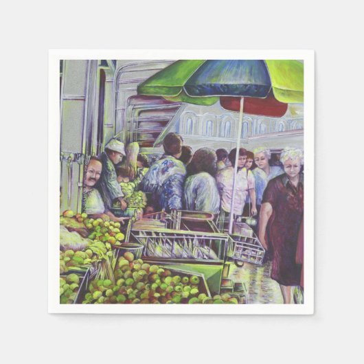 アップルパイにはリンゴが必要だ スタンダードカクテルナプキン (正面)