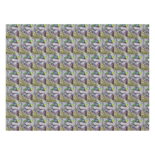 アップルパイにはリンゴが必要 テーブルクロス (正面(横))