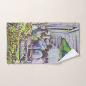 アップルパイにはリンゴが必要 バスタオルセット (ハンドタオル)