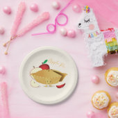 アップルパイのキャラクター|の紙皿 ペーパープレート (パーティー)