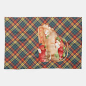 アップルパイのスライス キッチンタオル (横)