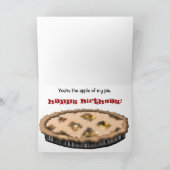 アップルパイのバースデー・カード カード (内部)