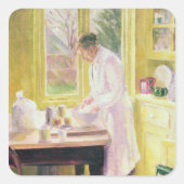 アップルパイの作成 スクエアシール (正面)