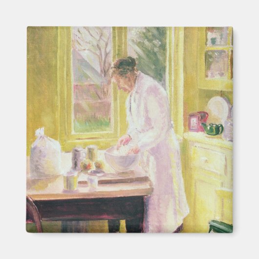 アップルパイの作成 マグネット (正面)