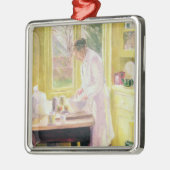 アップルパイの作成 メタルオーナメント (左)