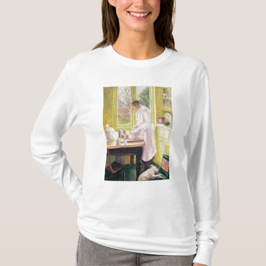 アップルパイの作成 Tシャツ (正面)