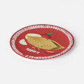 アップルパイの日 |紙プレート ペーパープレート (アングル)