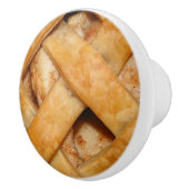 アップルパイの格子皮の陶磁器のノブ セラミックノブ (右)