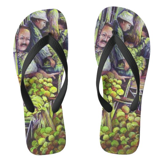 アップルパイを作るにはリンゴが必要 ビーチサンダル (フットベッド)