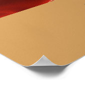 アップルパイアートポスターメニュー ポスター (角)