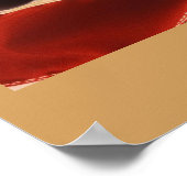 アップルパイアートポスターメニュー ポスター (角)