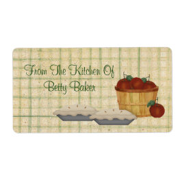 アップルパイカスタムラベル ラベル