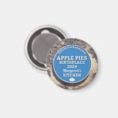 アップルパイズブループラーク磁石 マグネット (正面/裏面)