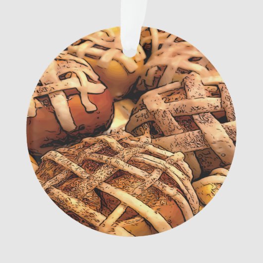 アップルパイタルト オーナメント (正面)