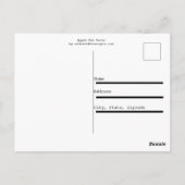 アップルパイタルト ポストカード (裏面)