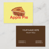 アップルパイベイカーシェフ 名刺 (正面/裏面)