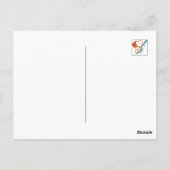 アップルパイラバーパターン ポストカード (裏面)