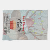 アップルパイレシピ パーソナライズされた キッチンタオル (横)