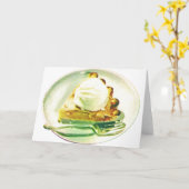 アップルパイ1955年 カード (黄色い花)