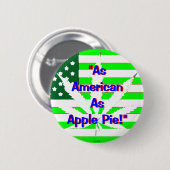 アップルパイ2 -ボタン 缶バッジ (正面&裏面)