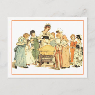 アップルパイ：カット ポストカード