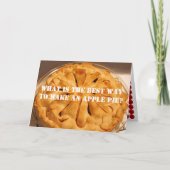 アップルパイ カード (正面)