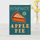 アップルパイ カード (黄色い花)