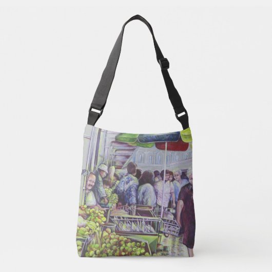 アップルパイ、リンゴが必要 クロスボディバッグ (正面)