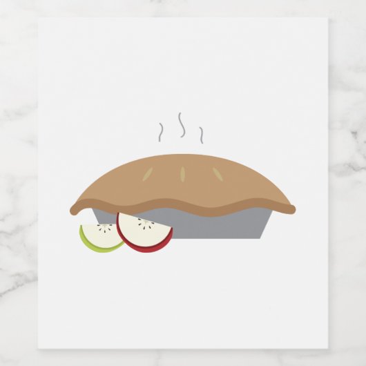 アップルパイ ワインラベル (シングルラベル)