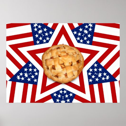 アップルパイonスター&ストライプズ ポスター (正面)