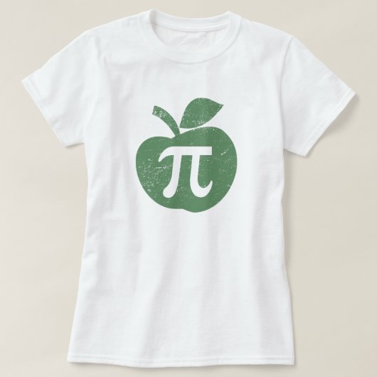 アップルパイPi日 Tシャツ (デザイン正面)