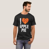 アップルパイTシャツ大好き Tシャツ (正面フル)