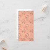 アップルパターン（William Morris著） カード (正面/裏面インサイチュ)