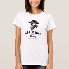 アップルヒルギャングバック郡,ウェスタン,楽しい,シンプル Tシャツ