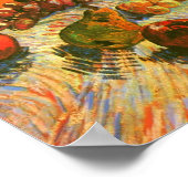 アップルピアーズレモン&ブドウヴァンゴッホファインアート ポスター (角)