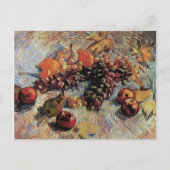 アップルピアーズレモン&ブドウヴァンゴッホファインアート ポストカード (正面)
